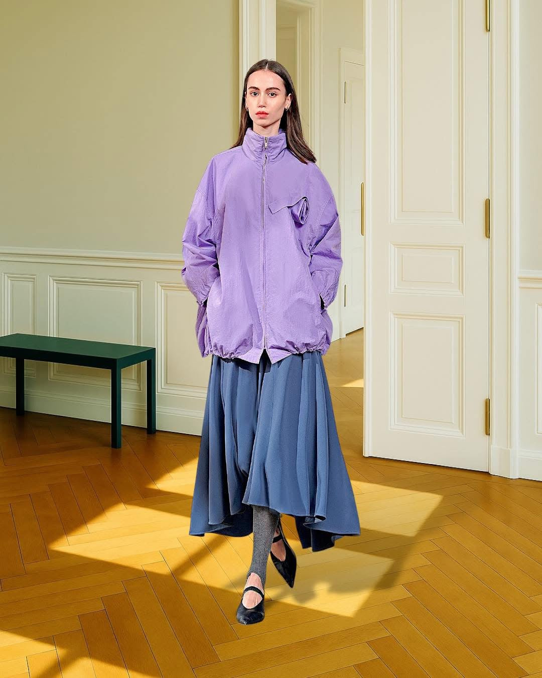 Rose is a Rose Voyage Hoodie Jacket