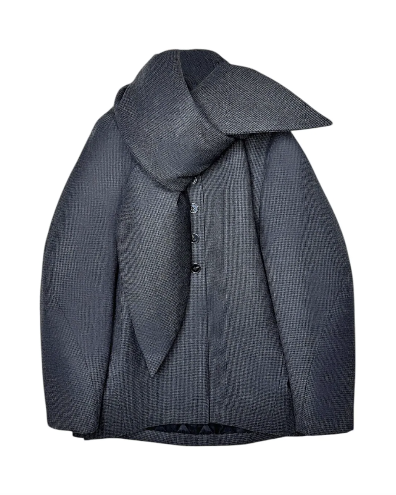 Neo Warmer Puffer Jacket - Houndstooth