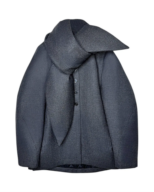 Neo Warmer Puffer Jacket - Houndstooth