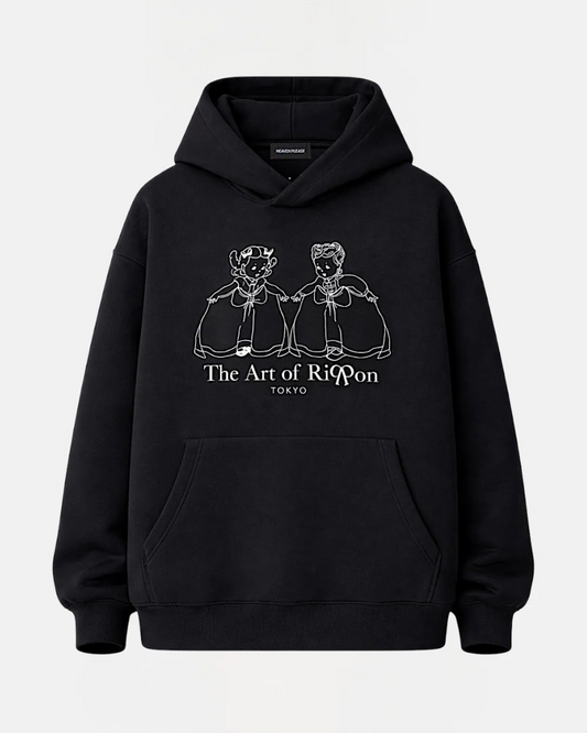 The Art of Ribbon Hoodie Sweater
