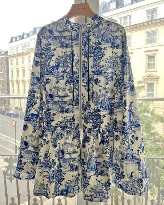 Start from Here Toile de Jouy Jacket