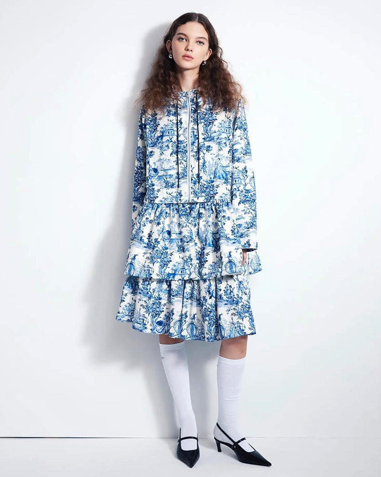 Start from Here Toile de Jouy Jacket