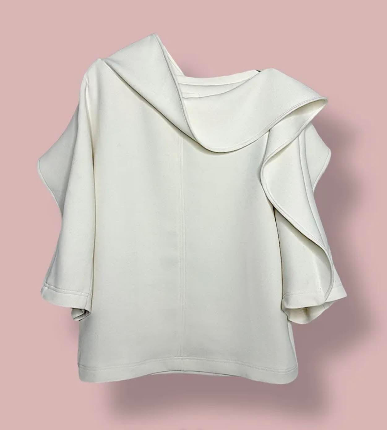 Melanie Ruffle Blouse